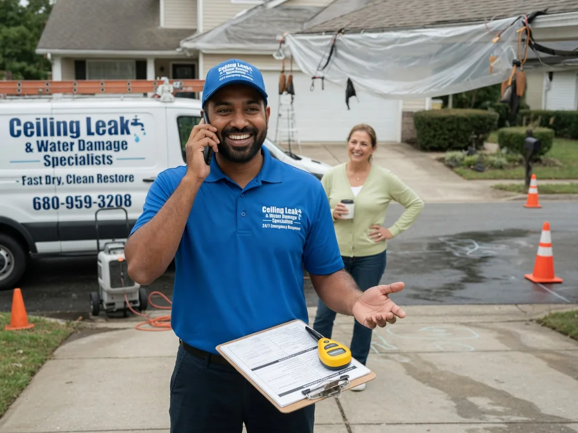Ceiling Leak Cleanup Loveland, CO FAQs